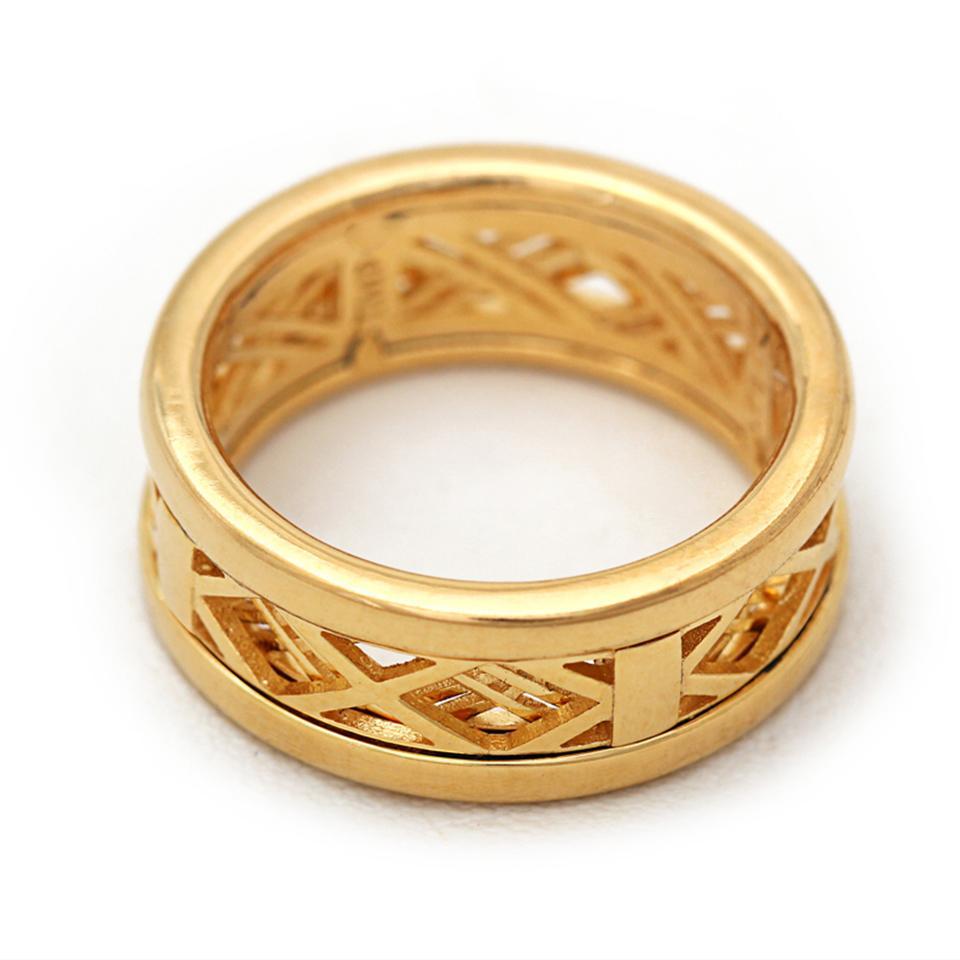 gold Mash man's ring