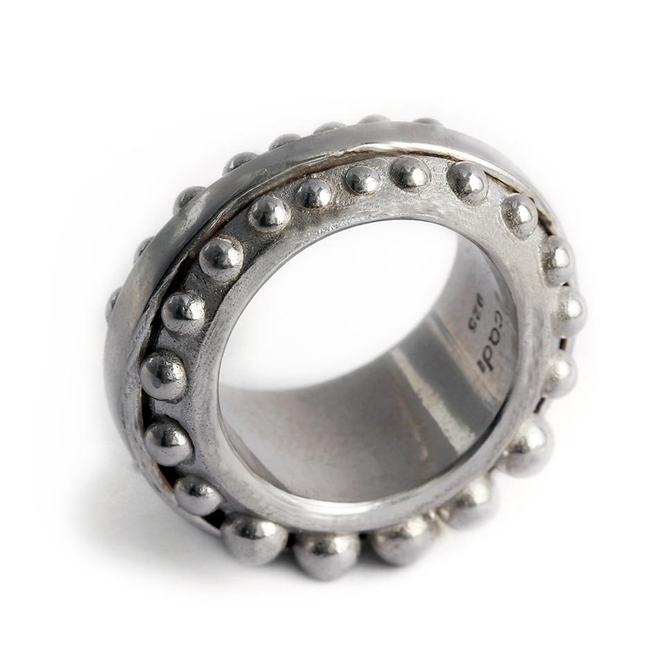 LOVE POWER ring for both him and her in silver or gold