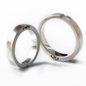 Skull Heart Eternal Love Rings