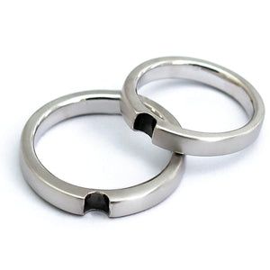 Perfect Circle Infinity Wedding Rings