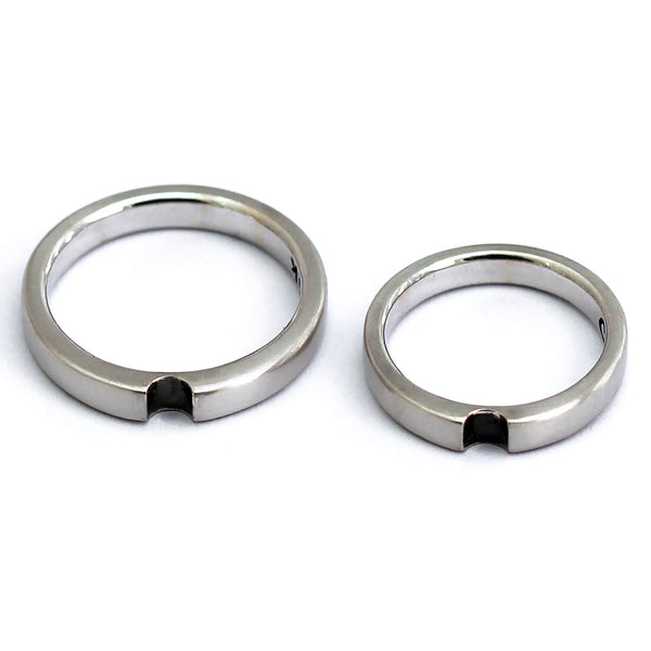 Perfect Circle Infinity Wedding Rings