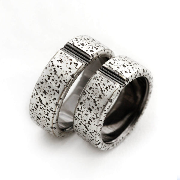 Custom Sun Rings for Couples