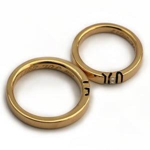 Matching Promise Rings for Couples