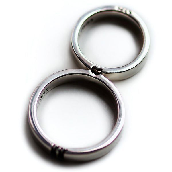 Promise Ring Sets with Diamonds and Initals