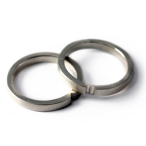 Matching Heart Promise Rings