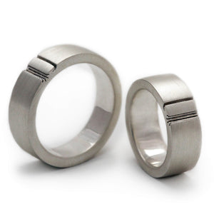 Sun and Moon Matching Rings