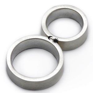 Sun and Moon Matching Rings