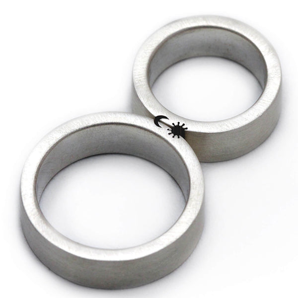 Sun and Moon Matching Rings