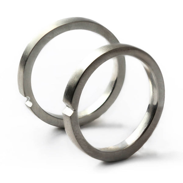 Matching Heart Promise Rings