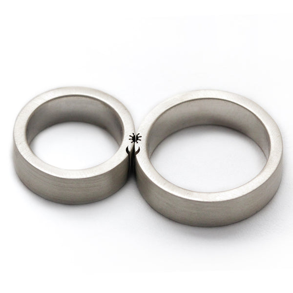 Sun and Moon Matching Rings
