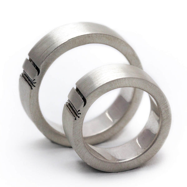 Sun and Moon Matching Rings