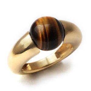 Tiger Eye Talisman Ring