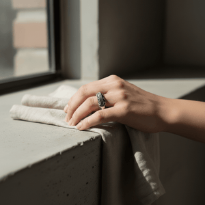 Bold Geometric Statement Ring
