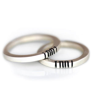 Timeless "I Do" Wedding Rings