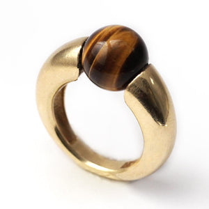 Tiger Eye Talisman Ring