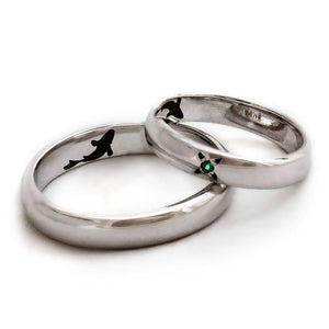 Koi Fish Promise Rings Couples