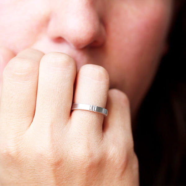 Personalized Initials Couple Rings