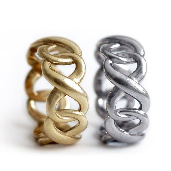 Biggest Bold Infinity Forever Wedding Ring