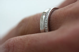 Diamond Engagement Wedding Ring Set