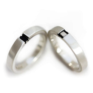 Elephant Symbol Couple Wedding Rings