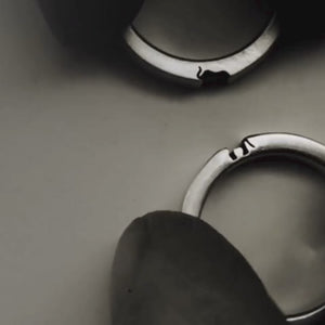 Elephant Symbol Couple Wedding Rings