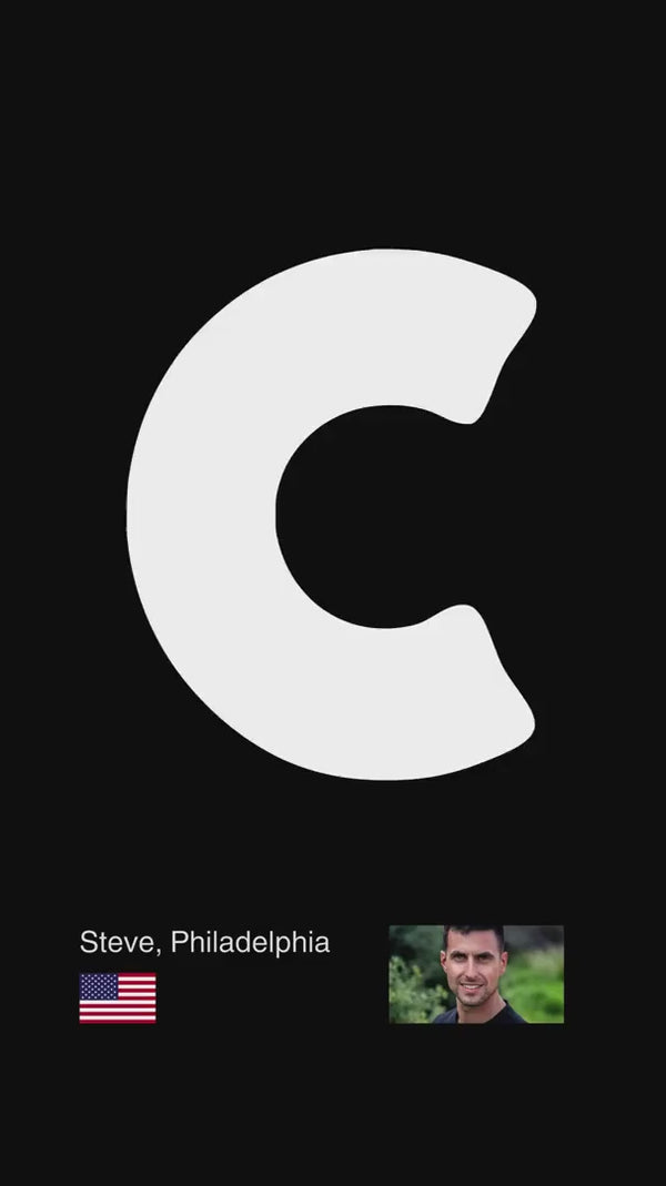 Voice message from Steve in Philadelphia thanking Cadi Jewelry for his custom wedding rings, saying the couple receive constant compliments, and praising the patient, personal design process