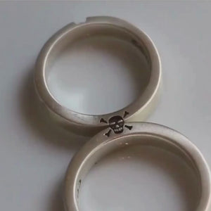 Skull Heart Eternal Love Rings