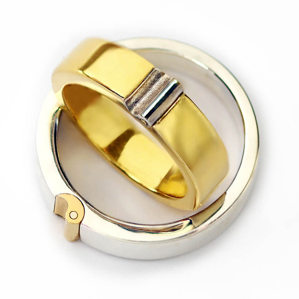 Yin Yang Matching Wedding Ring Set