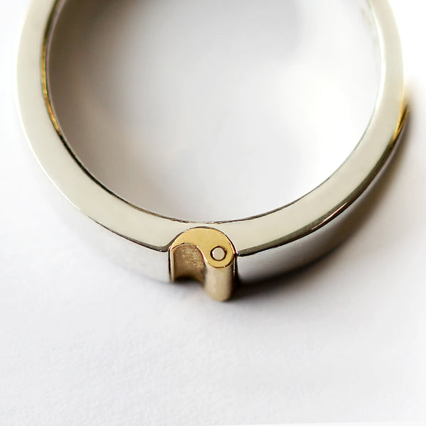 Yin Yang Matching Wedding Ring Set