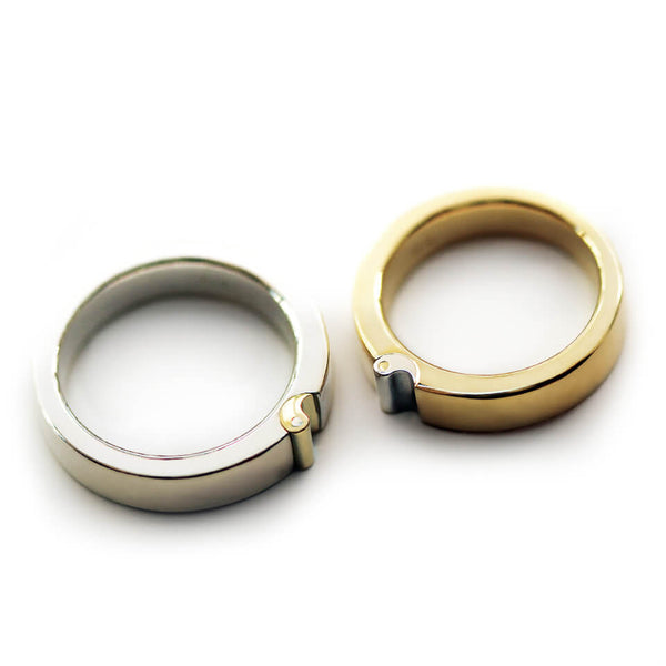 Yin Yang Matching Wedding Ring Set