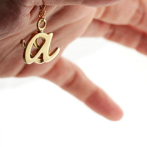 name letter necklace features 2 initials of your choice a couple necklace