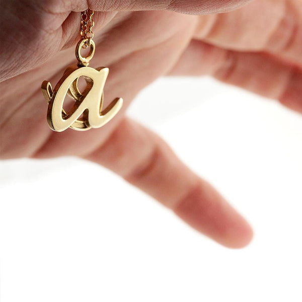name letter necklace features 2 initials of your choice a couple necklace