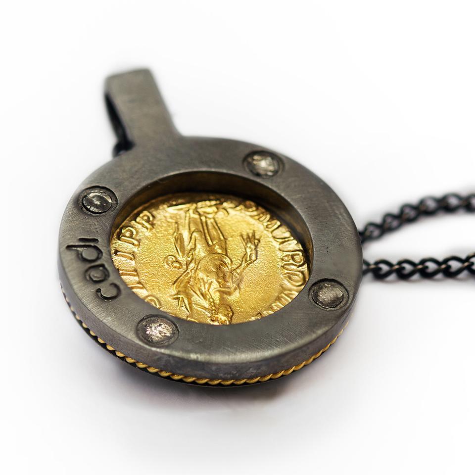 Roman coin cheap necklace meaning