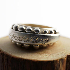 Die Another Day gold or silver statement ring