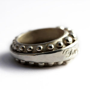 Die Another Day gold or silver statement ring