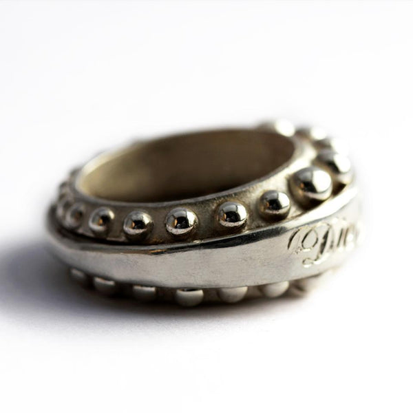 Die Another Day gold or silver statement ring