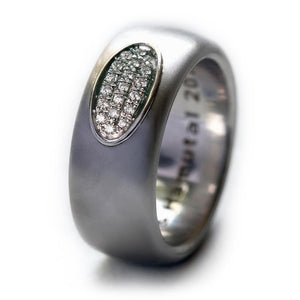 black gold diamond promise engagement wedding ring