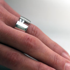 engagement white Topaz 