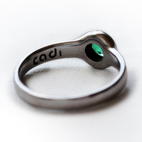 Gumpha Emerald engagement ring with Diamonds