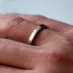 Diamond engagement ring set