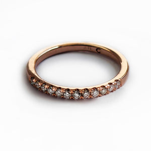 Diamond promise ring