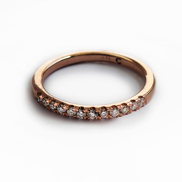 Diamond promise ring