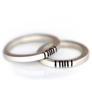 promis rings for gay couples, personalized wedding ring for him and her
