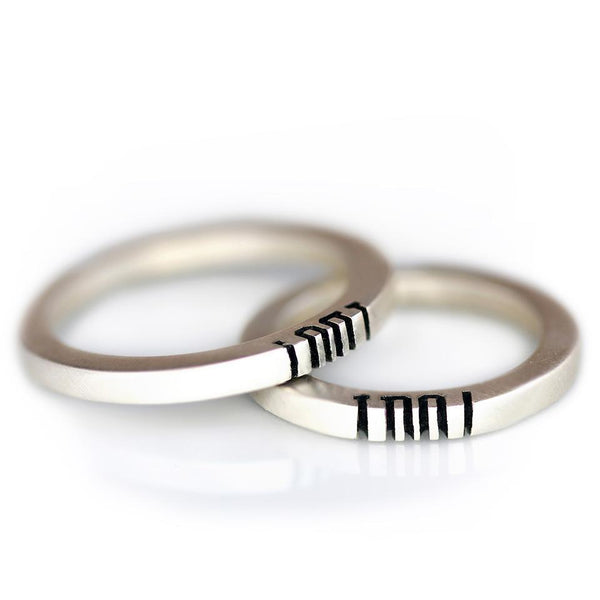 promis rings for gay couples, personalized wedding ring for him and her