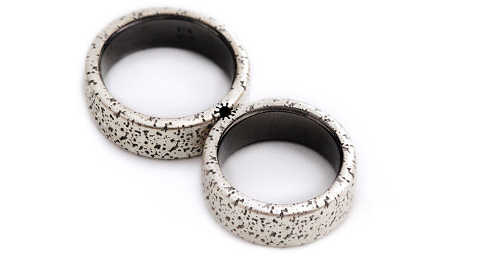Sun jewelry matching ring set