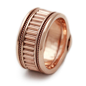 rose-gold sparkling blue Topaz