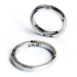 unique engagement ring that go together