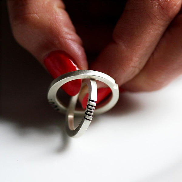 Timeless "I Do" Wedding Rings